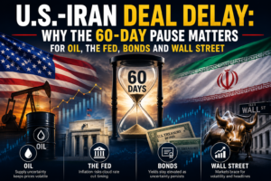 U.S.-Iran Deal Delay: Why the 60-Day Pause Matters for Oil, the Fed, Bonds and Wall Street